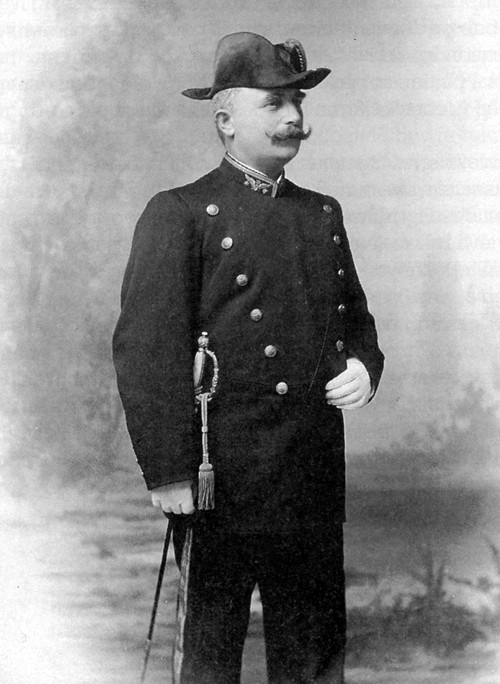 Stationsforstander C. F. Arndt 1905.